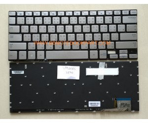 Samsung Keyboard คีย์บอร์ด NP740 NP740U3E  ภาษาไทย อังกฤษ